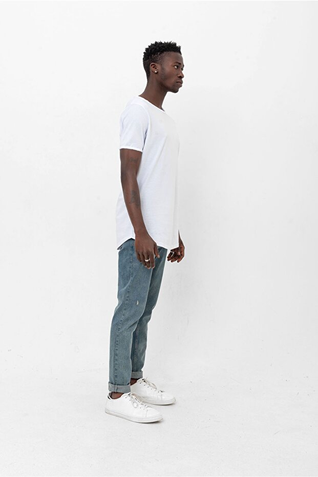 Μπλουζάκι Slim Fit Oval Long Basic - 4