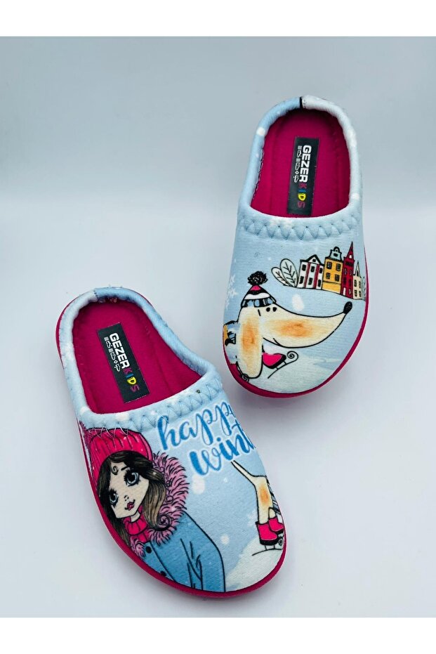 Girl's Winter Home Slippers