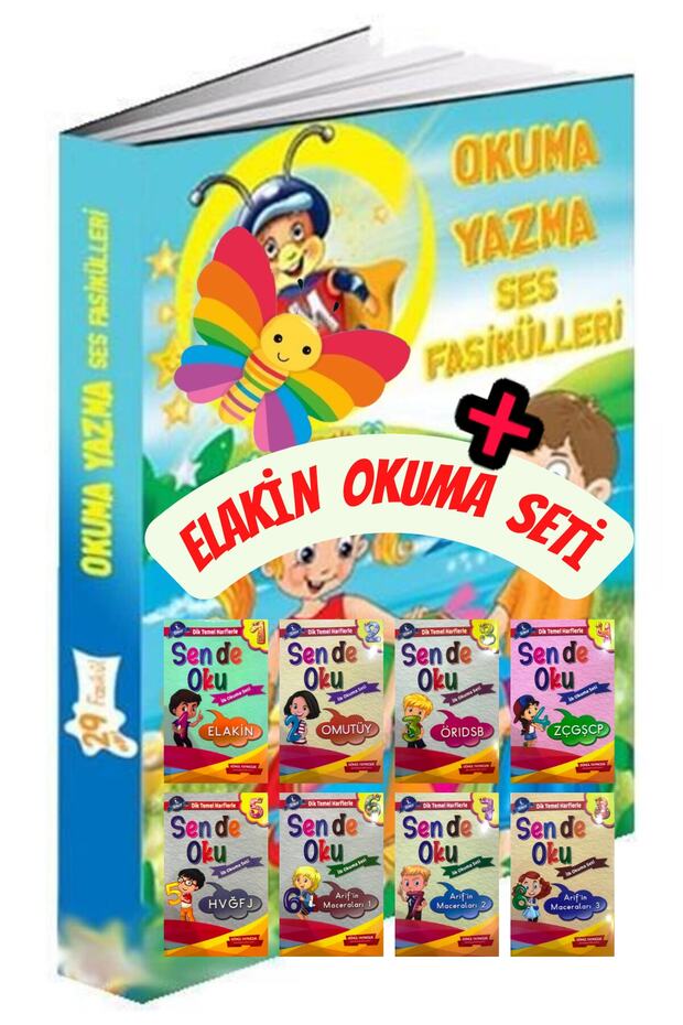 Molekül 1. Sınıf Okuma Yazma Ses Fasikülleri 29 Fasikül Tek Kitap - 1