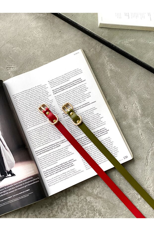 Basic 2'li Set Kırmızı & Haki - 1