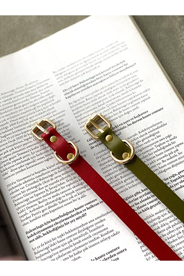 Basic 2'li Set Kırmızı & Haki - 6