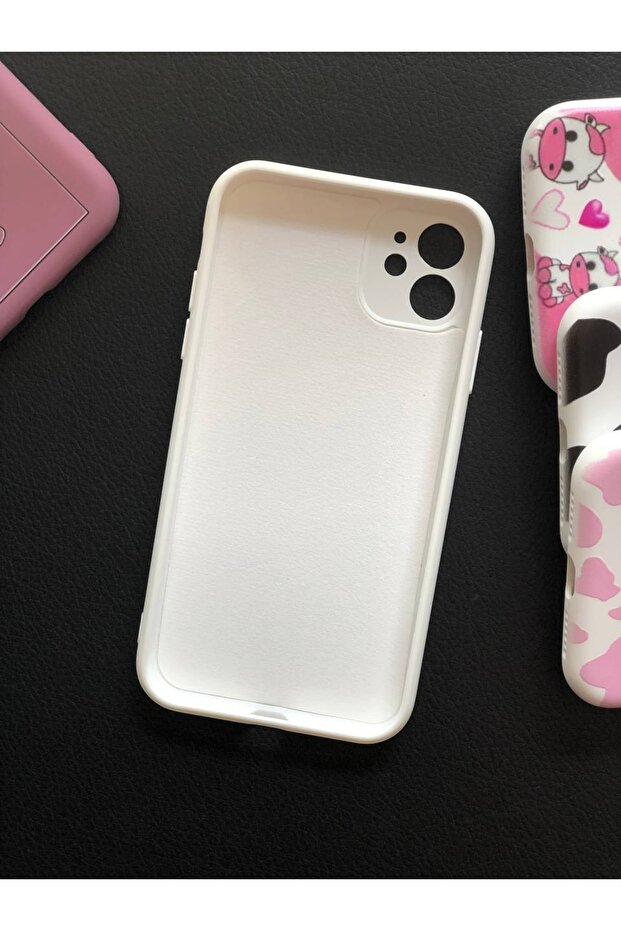 iPhone 11 Camera Protected Model Cow Pattern Launch Case - 2