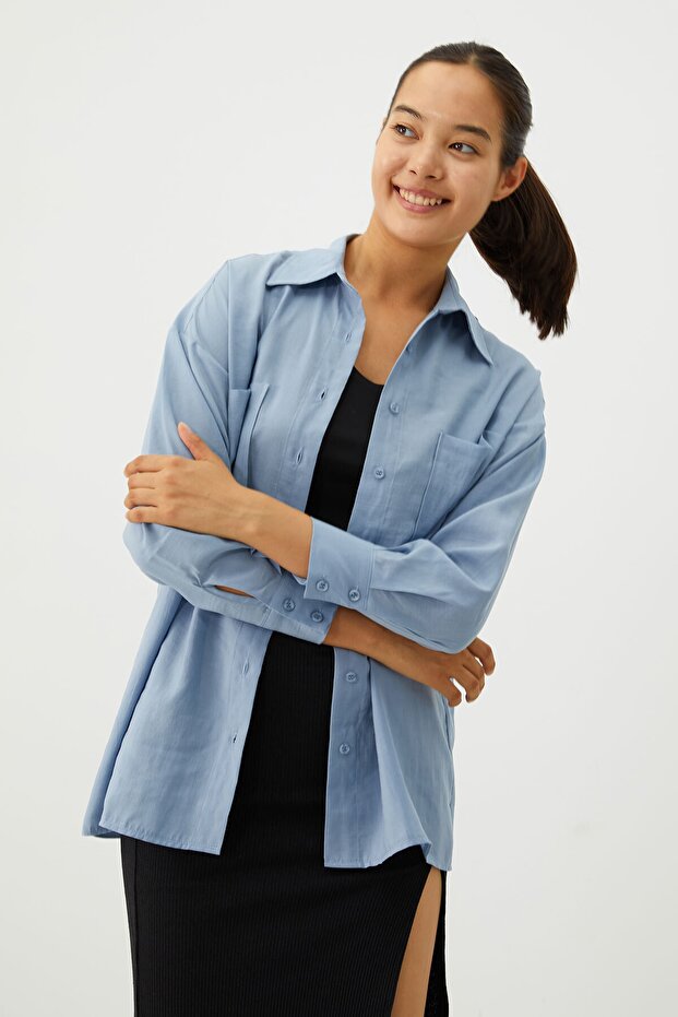 Oversize Gömlek - 2