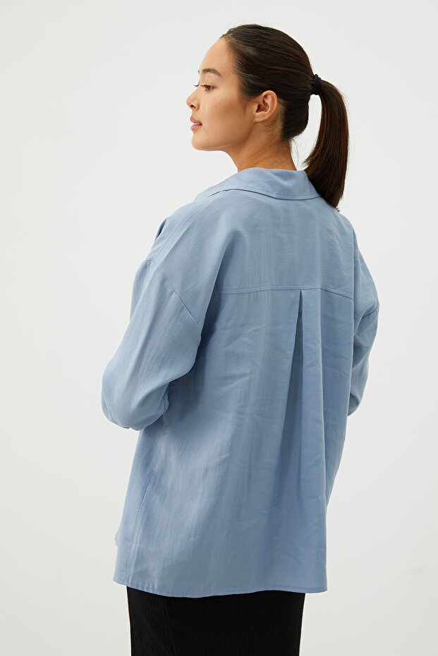 Oversize Gömlek - 7