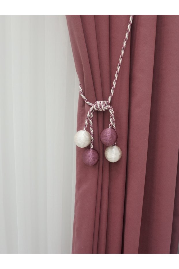 Modern Winding 4 Ball Braçol Cornice Tactical String Ceiling Curtain Accessory Rope Double Breasted Hanger