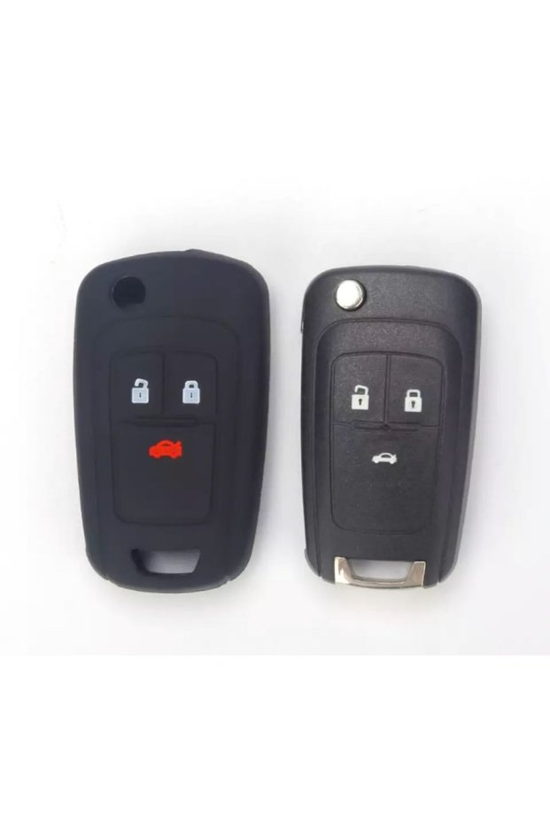Astra Insignia Corsa 3 Key Silicone Key Protection Case Black Color
