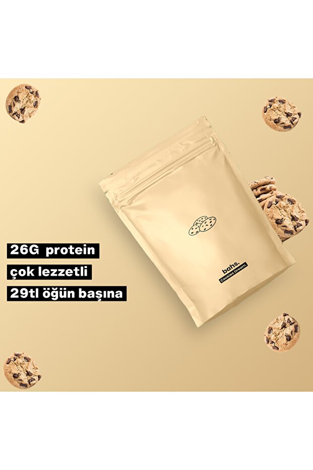 Proteinli Öğün Tozu - Cookies Dream 600gr - 10 Servis - 5