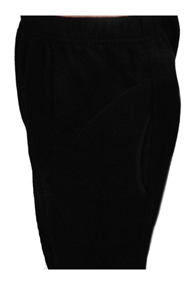 الرجال الصوف بلون واحد القاع - 2