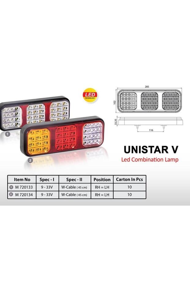Universal Stop Lambası Ledli - 5