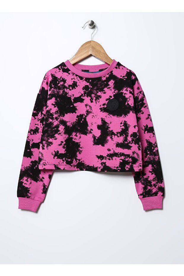 Batik Girl's Pink Sweatshirt Prg-18