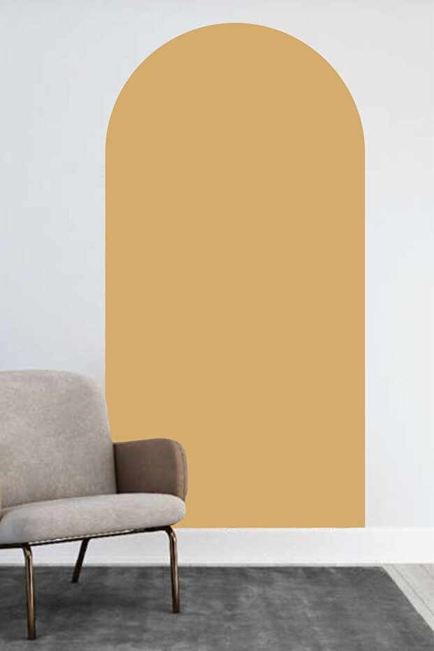 Bohem Oval Duvar Sticker - 2