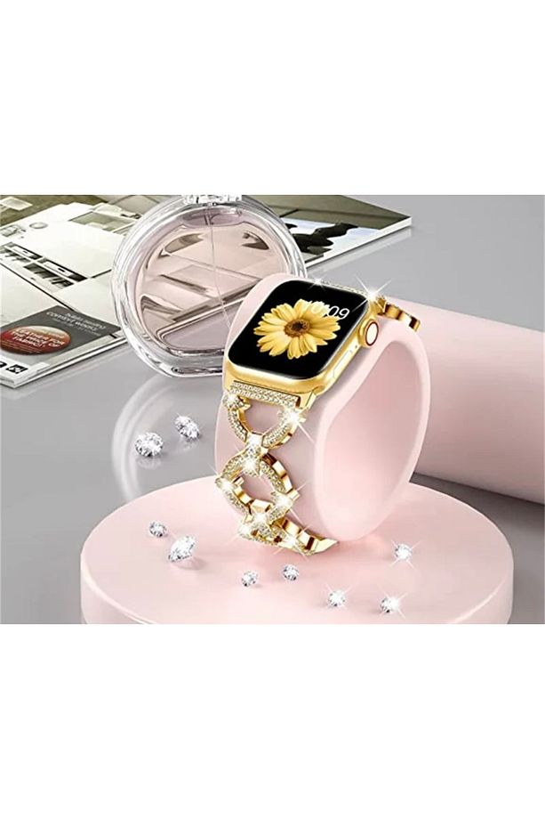 Apple Watch Uyumlu 42/44/45 Mm Shiny Loop Kordon - 3
