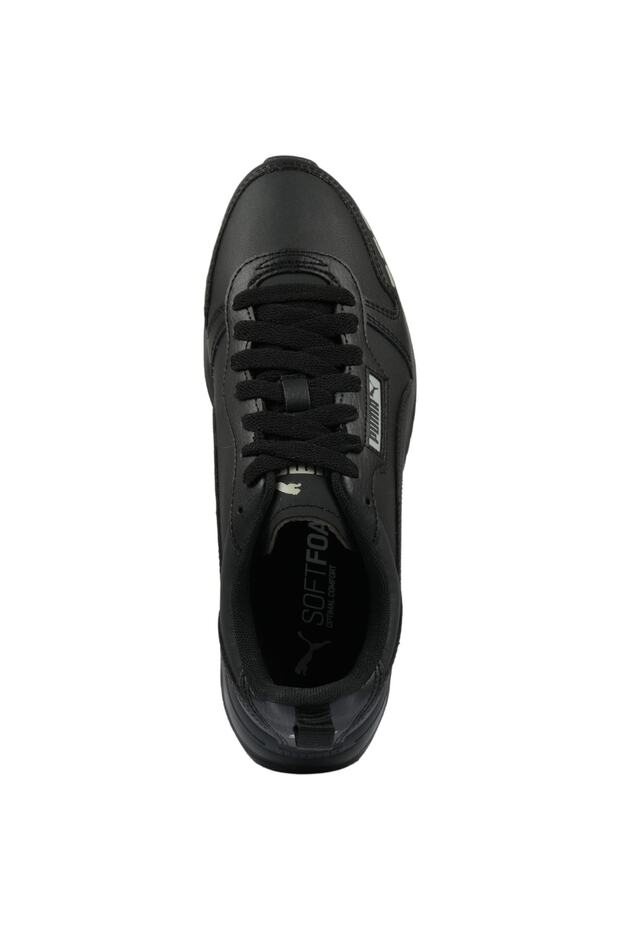 374127-01 R78 Sl Unisex Spor Ayakkabı Black-black - 4