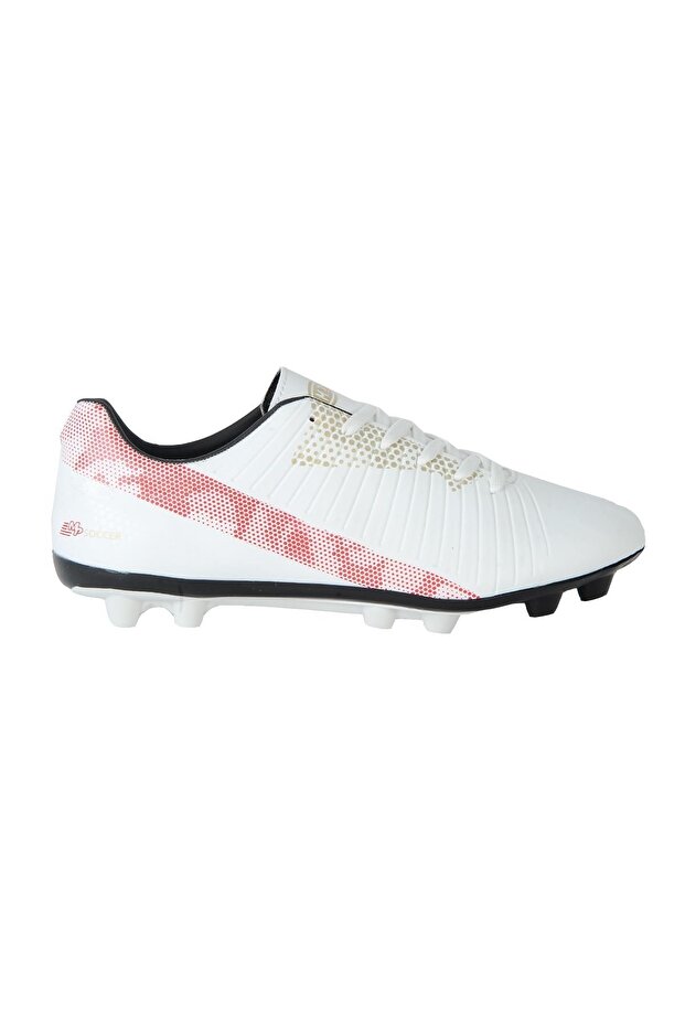 Mp 222-2809mr White Men's Crampon Football Shoes