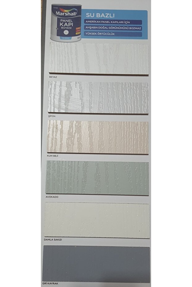 Su Bazlı Panel Kapı Boyası 0,75 Lt - 2