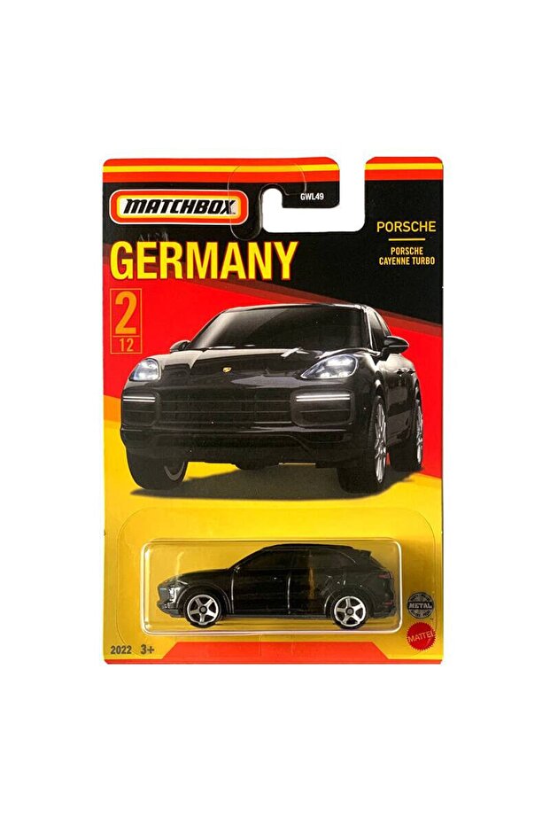 Porsche Cayenne Turbo Germany Series 1:64 Scale Hotwheels Brand 2/12