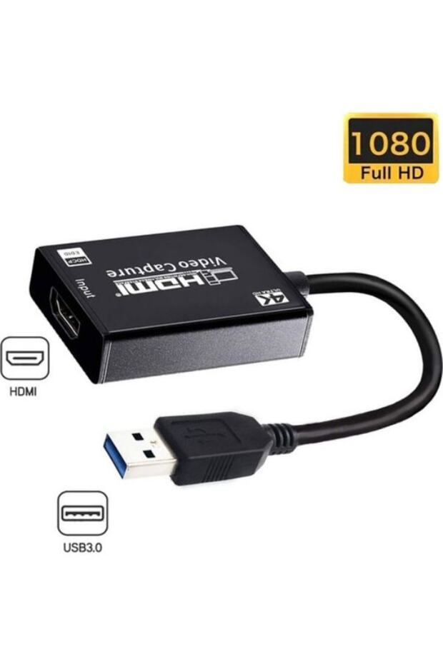 HDMI Capture HDMI USB 3.0 Video Audio Capture Card, 4K