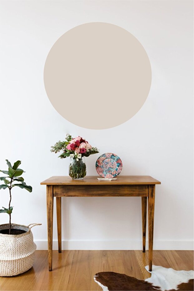 Bohem Daire Duvar Sticker - 1