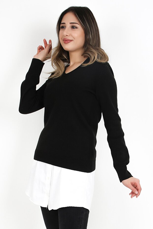 Desenli Gömlek-etek - 1