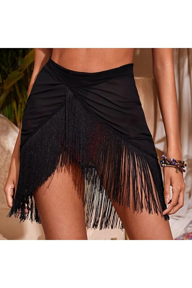 Püsküllü Pareo - 1