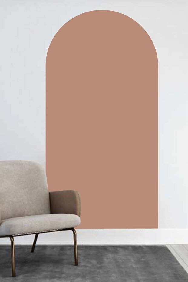 Bohem Oval Duvar Sticker - 2