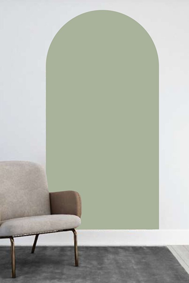 Bohem Oval Duvar Sticker - 2