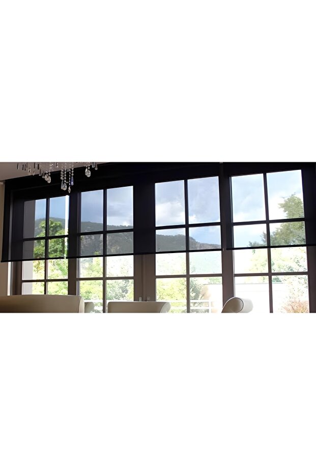 Siyah Screen Stor Perde - 1