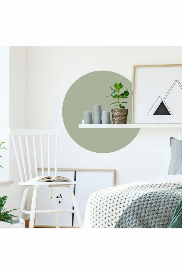 Bohem Daire Duvar Sticker - 3