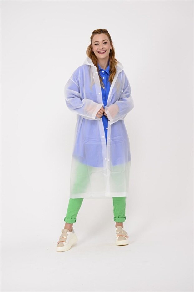 Unisex Hooded Waterproof Raincoat