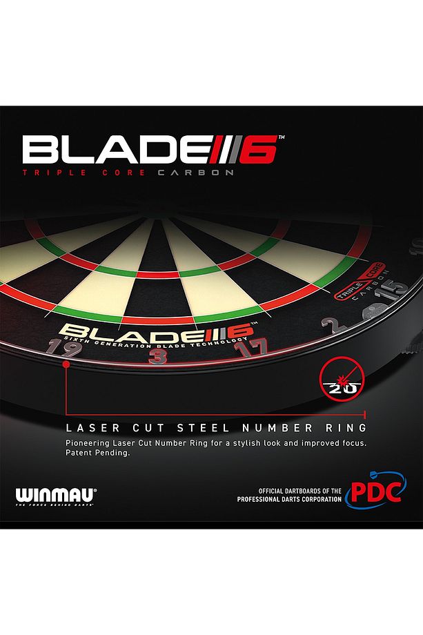 Blade 6 Triple Core Dart Hedef Tahtası - 5