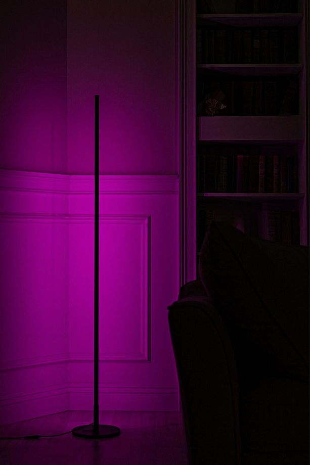 Rgb Led Lambader Köşe Lambası Wifi Telefon Ve Kumanda Kontrol 256 Renk Seçenegi - 2