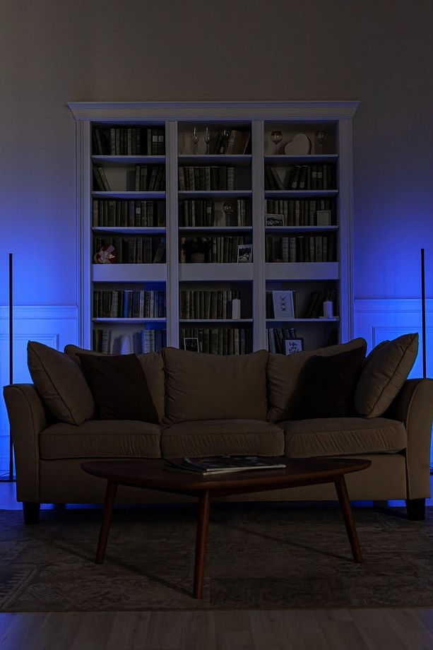 Rgb Led Lambader Köşe Lambası Wifi Telefon Ve Kumanda Kontrol 256 Renk Seçenegi - 4