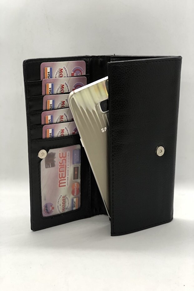 Kedi Işlemeli Bayan Cüzdanı - 2