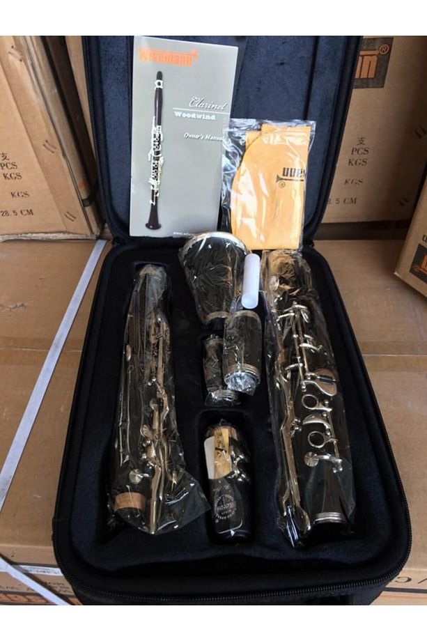 Dcl-g250 Model Amati Stil 4 Yüzüklü Prof Çantalı Sol Klarnet Seti - 1