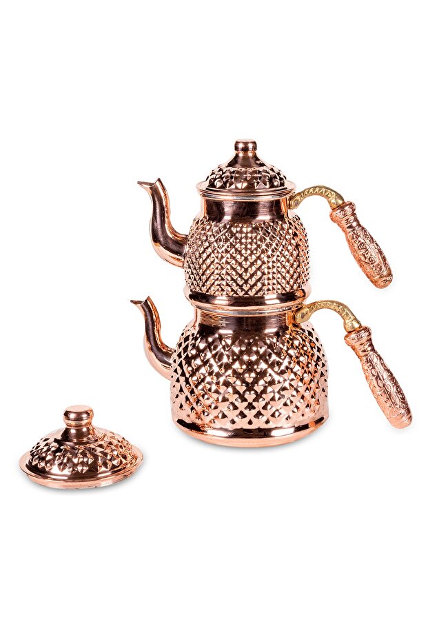 Keops Bakır Çaydanlık