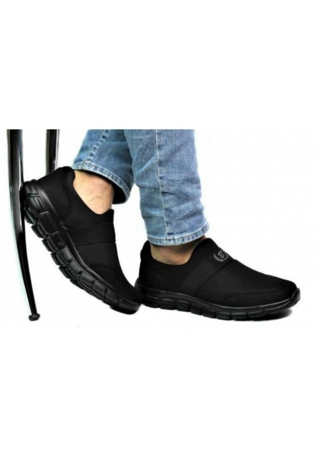 Unisex Black Casual Shoes
