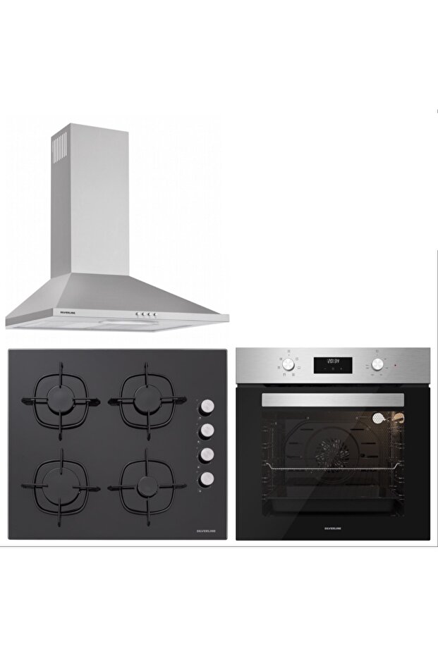 BO6502X01 - CS5335B01 - 2240 Conic 60 Inox Ankastre Set - 1