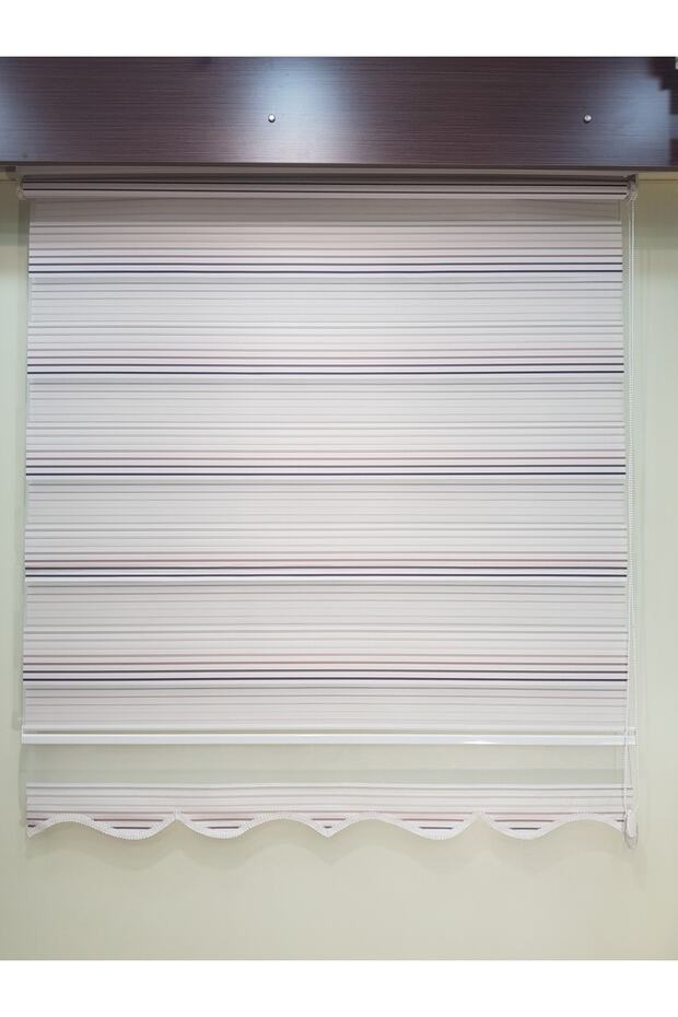 Renk Geçişli Pliseli Zebra Stor Perde ( Lila ) - 3