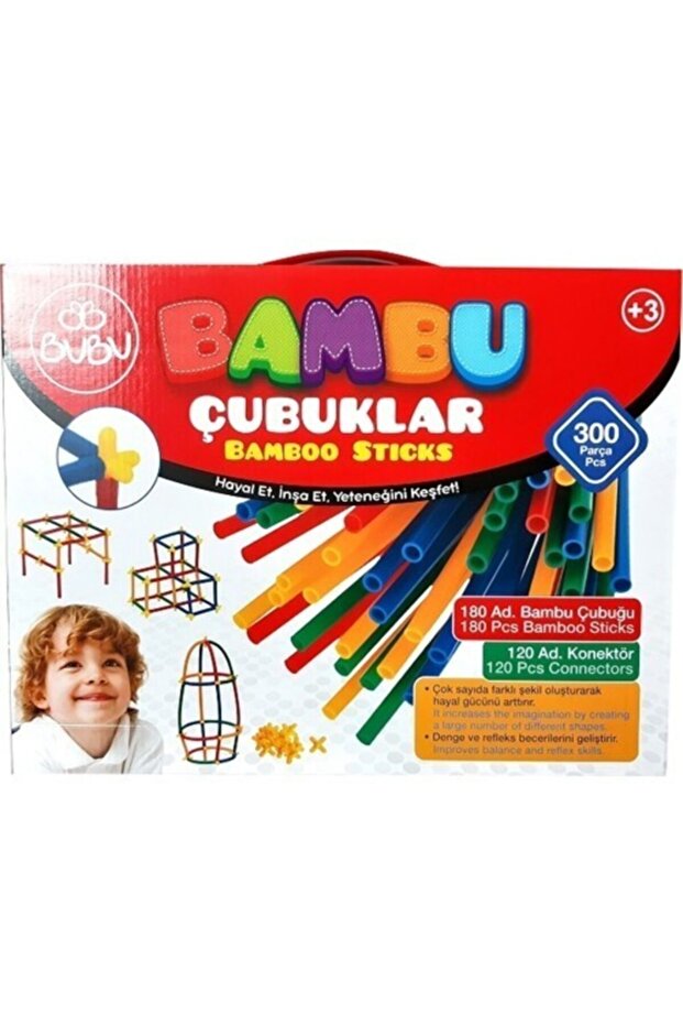Bu-bu Bambu Çubuklar 300' Lü - 1