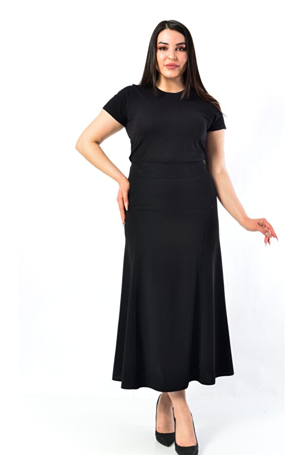 Kadın Siyah Etek - 4