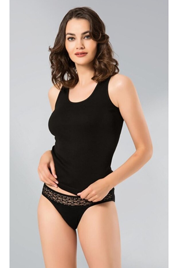 Geniş Askılı Kadın Atlet - 1