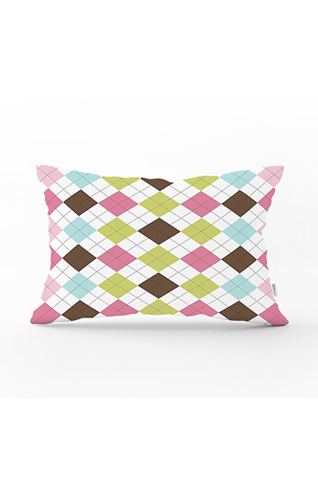 Digital Printed Rectangular Pillow Cushion Cover - 1