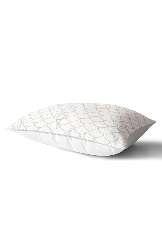 Special Design Geometric Patterned Digital Printed Rectangular Throw Pillow Cover - 2