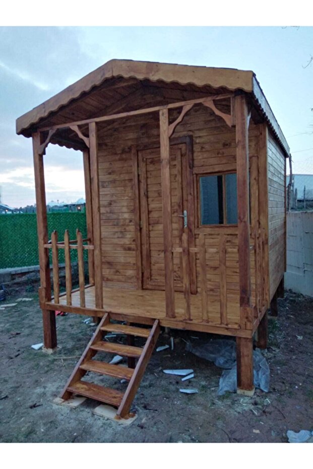 Ahşap Bağ Evi - 1