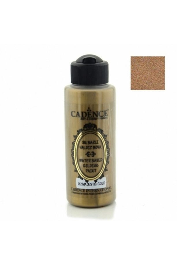 Yaldız Boya Su Bazlı 120 ml Majestik Altın 112 - 1