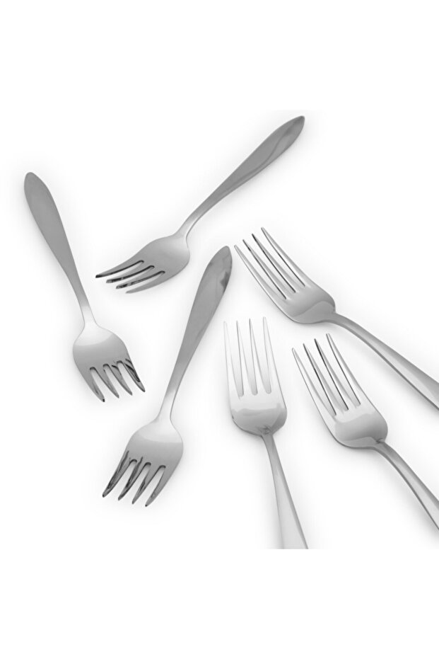 Elmas 6'lı Tatlı Çatalı - 2