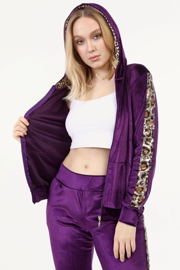 Σετ Leopard Purple Kadaife - 1