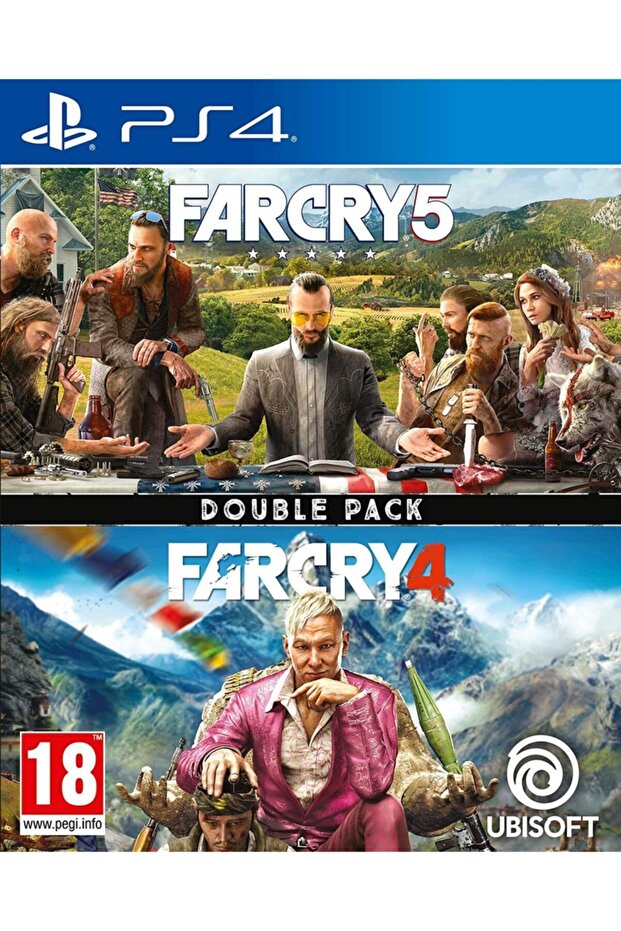 Far Cry 4 Ve Far Cry 5 Double Pack Ps4 Oyun - 1