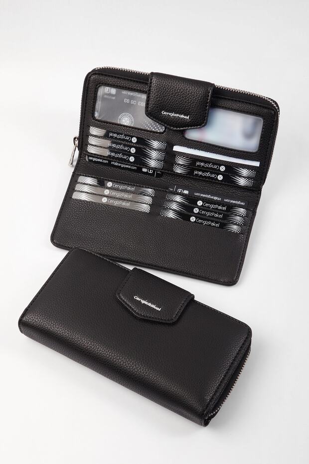 Siyah Kadın Cüzdan - 1