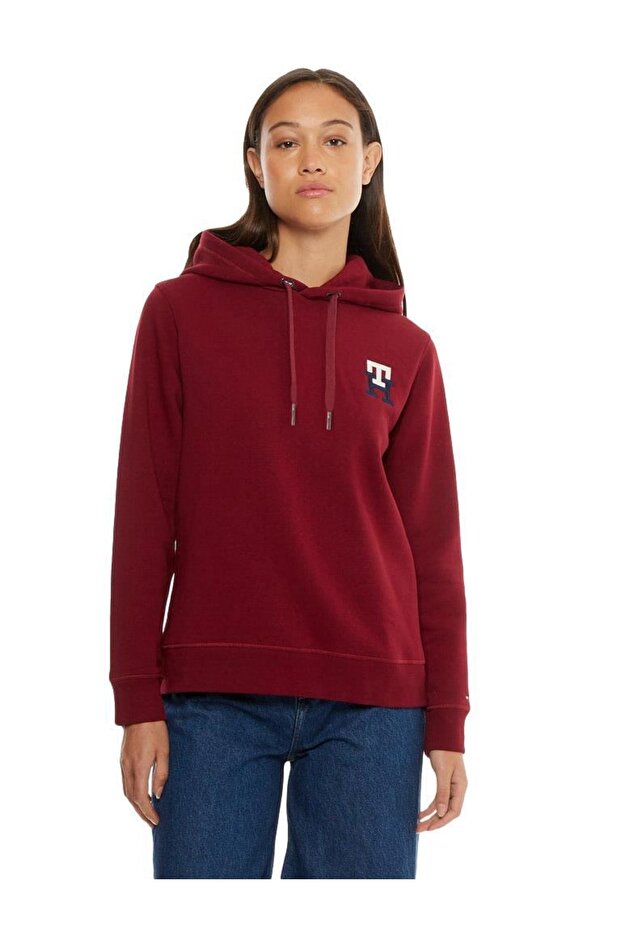 Reg Monogram Emb Kapuzenpullover Ls - 1